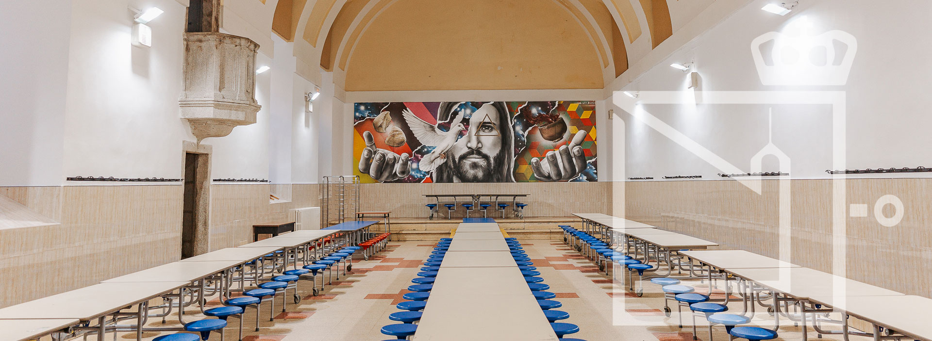 Real Colegio Alfonso XII Escorial Agustinos Comedor